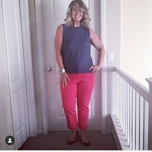 Banana Republic tank top w/ ruffle - size large